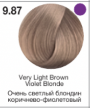 MP Tefia 9.87 Очень светлый блондин коричнево-фиолетовый