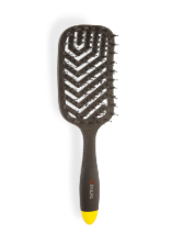 Щетка массажная  DEWAL "BANANA " прямоугольная продувная, пластиковый штифт, 13 рядов