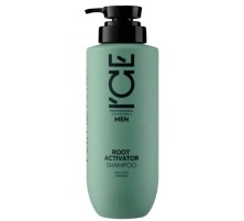 ICE by NS/HOME/MEN ROOT ACTIVATOR SHAMPOO/Мужской шампунь против выпадения и для роста волос/400мл
