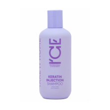 NS/I`CE Professional/HOME/KERATIN INJECTION/Кератиновый шампунь д/поврежденных волос, 400 мл, 6 шт