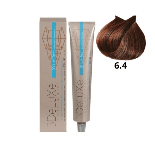 6.4 3DeLUXE PROFESSIONAL 100 ml 6.4 Темный медный 100 мл