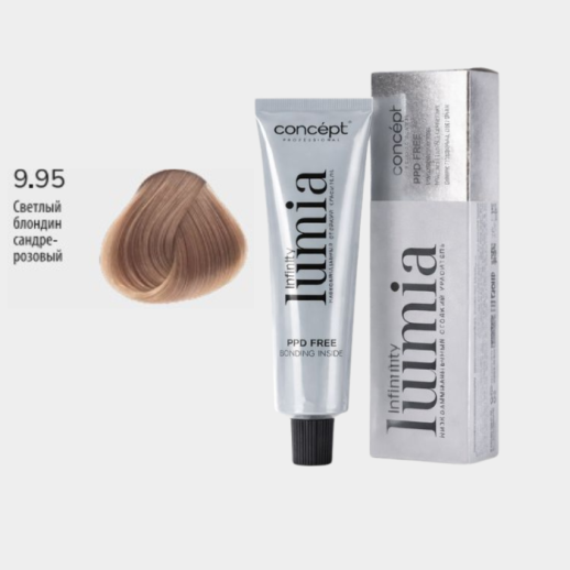 Infinity Lumia 9.95 Светлый блондин сандре-розовый (100 мл)