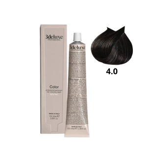 4.0 3DeLUXE  PROFESSIONAL 100 ml 4.0 Каштановый 100 мл NEW