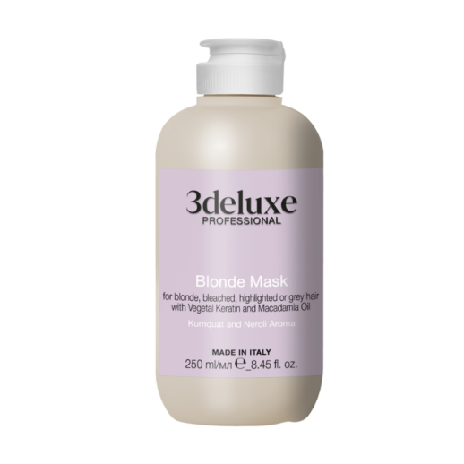 3DeLUXE BLONDE  MASK 250 ml Маска для волос "Совершенный блонд" 250 мл