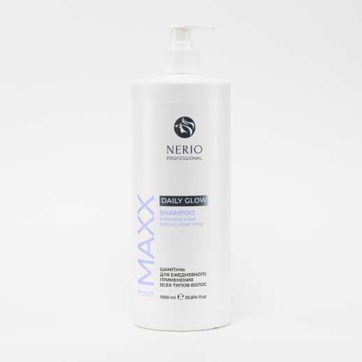 MAXX Point Шампунь для ежедневного применения Daily Glow с экстрактом лотоса, 1000 мл