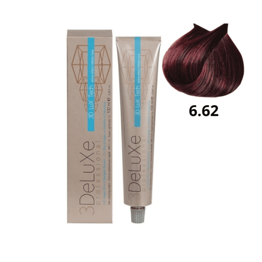 6.62 3DeLUXE PROFESSIONAL 100 ml 6.62 Темный фоилетово-красный 100 мл