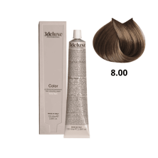 8.00 3DeLUXE  PROFESSIONAL 100 ml 8.00 Насыщенный светлый блондин  100 мл NEW