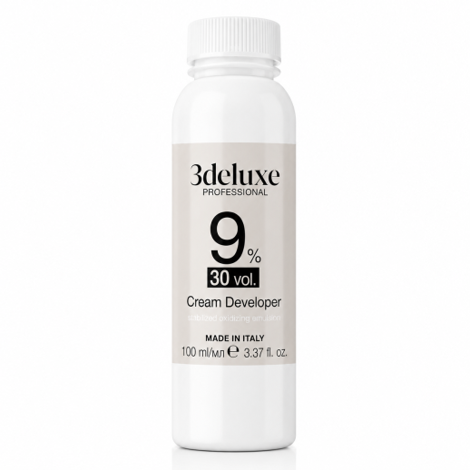 3DeLUXE CR DEVELOPER 30V 100 ml Крем-окислитель 9% 100 мл NEW
