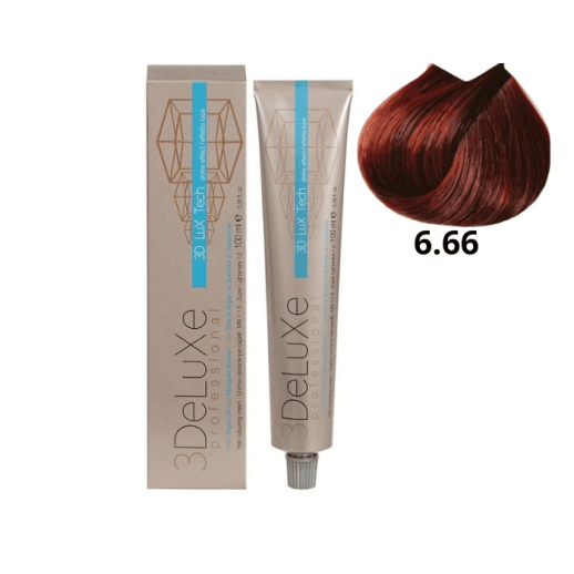 6.66 3DeLUXE PROFESSIONAL 100 ml 6.66 Темный насыщенный красный 100 мл