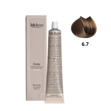 6.7 3DeLUXE  PROFESSIONAL 100 ml 6.7 Светлый коричневый кашемир 100 мл