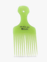 Гребень DEWAL OLIVE моделирующий, антистатик, зеленый 6,7 х 15,8 см