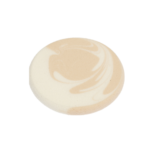 Губка Dewal Beauty для нанесения макияжа белая/бежевая,55 x 55 x 7 мм, 2 шт