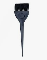 Кисть для окрашивания DEWAL, черная, с черной прямой щетиной, широкая 55 мм