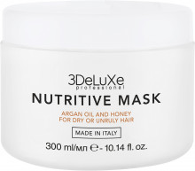 3DeLUXE NUTRITIVE MASK 300  ml Маска для волос "Питание" 300 мл