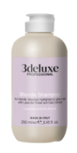 3DeLUXE BLONDE  SHAMPOO 250 ml Шампунь для волос "Совершенный блонд" 250 мл