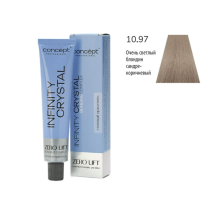 10.97 Очень светлый блондин сандре-коричневый (60 мл) Infinity Crystal