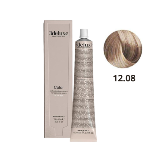 12.08 3DeLUXE PROFESSIONAL 100 ml 12.08 Специальный блондин натурально-коричневый  100 мл NEW