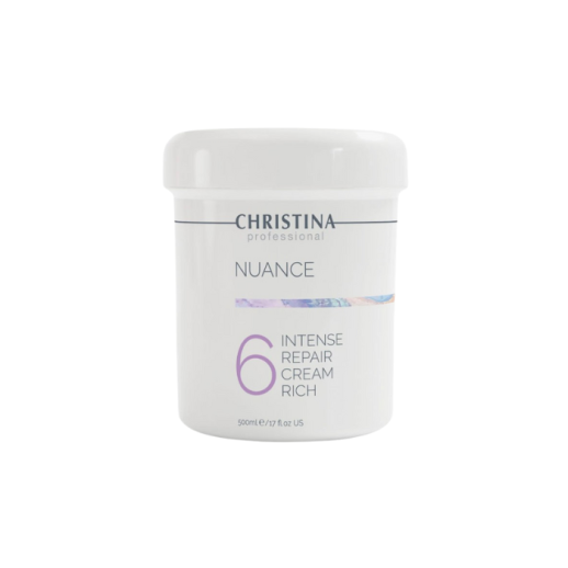NUANCE 6 INTENSE REPAIR CREAM RICH Массажный крем для интенсивного восстановления шаг6
