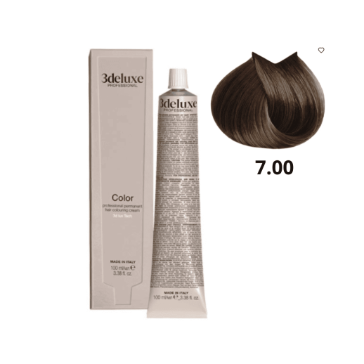 7.00 3DeLUXE  PROFESSIONAL 100 ml 7.00 Насыщеный блондин 100 мл NEW