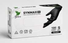 Перчатки BELIVA Synmax Pro черные S