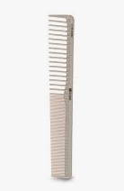 Расческа рабочая DEWAL SAHARA комбинированная,бежевая 17,5см