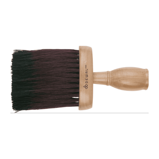 NB1436 Кисть-сметка DEWAL, плоская , ручка дерево, натуральная  бычья щетина