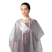 Пеньюар для парикмахерских работ, BEAJOY,ПНД, прозрачный,  100см*160см.  рулон