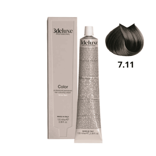 7.11 3DeLUXE  PROFESSIONAL 100 ml 7.11 Пепельный блондин 100 мл NEW