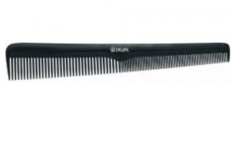 Расческа рабочая DEWAL "Эконом" конусная, черная 18 см
