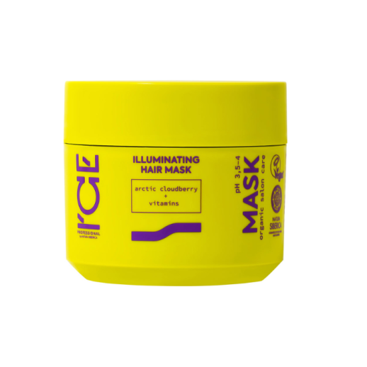 NS / E / ICE Professional / Organic / Illuminating / Маска для блеска волос, 270 мл, 6 шт