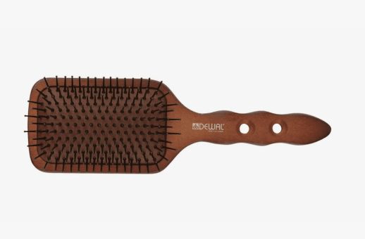 Щетка массажная DEWAL серия TERMiT с нейлоновым штифтом, овальная , 11 рядов