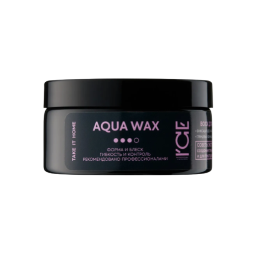 NS / ICE Professional / Home / Aqua Hair Wax / Воск для укладки волос / 100 мл