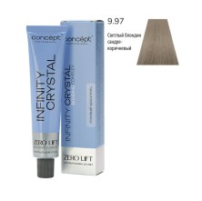 9.97 Светлый блондин сандре-коричневый (60 мл) Infinity Crystal