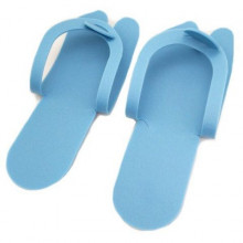 Тапочки "Вьетнамки" цвет голубой, 3 мм, 25 пар/упак