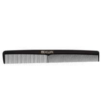 Расческа рабочая DEWAL MAGNESIUM комбинированная, черная 17.6см
