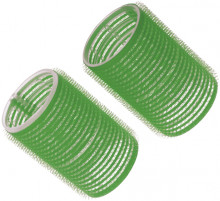 DBL48 Бигуди-липучки DEWAL BEAUTY 48мм*63мм (10шт) зеленые