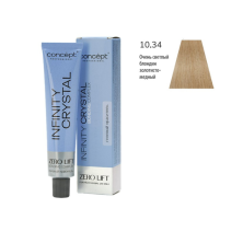 10.34 Очень светлый блондин золотисто-медный (60 мл) Infinity Crystal