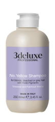 3DeLUXE NO YELOW SHAMPOO 250 ml Шампунь "Для нейтрализации желтизны"250 мл