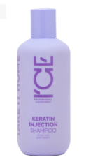NS/I`CE Professional/HOME/KERATIN INJECTION/Кератиновый шампунь д/поврежденных волос, 400 мл, 6 шт