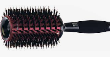 Термобрашинг DEWAL pro серия"Monster Vent"керам.покрыт.нейлон.+нат.щет.с мягкой ручкой,с хвост.d50/8