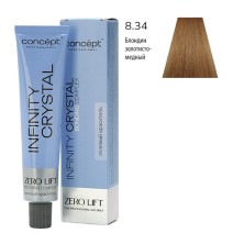 8.34 Блондин золотисто-медный (60 мл) Infinity Crystal