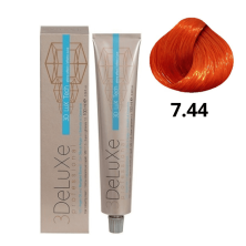 7.44 3DeLUXE  PROFESSIONAL 100 ml 7.44 Насыщенный медный 100 мл