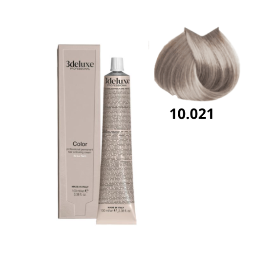 10.021 3DeLUXE  PROFESSIONAL 100 ml 10.021 Платиновый блондин жемчужно-пепельный 100 мл NEW