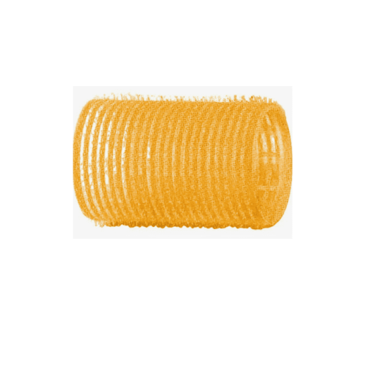 R-VTR17 Бигуди-липучки Dewal, желтые d 65 мм 6 шт/уп