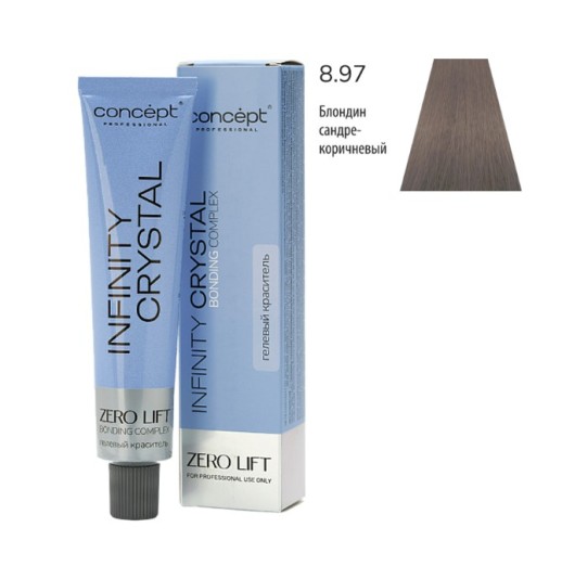 8.97 Блондин сандре-коричневый (60 мл) Infinity Crystal