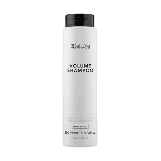 3DeLUXE VOLUME SHAMPOO 250 ml Шампунь для волос "Обьем"250 мл